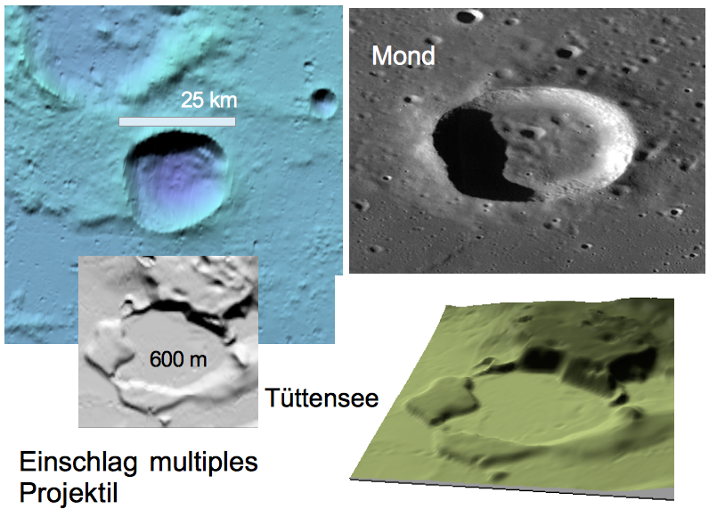 Krater Mond Chiemgau -Impakt Krater #0ß01